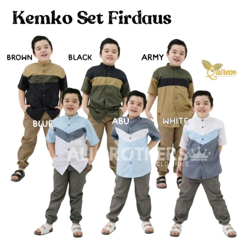 KEMKO SET FIRDAUS BY QAIREEN