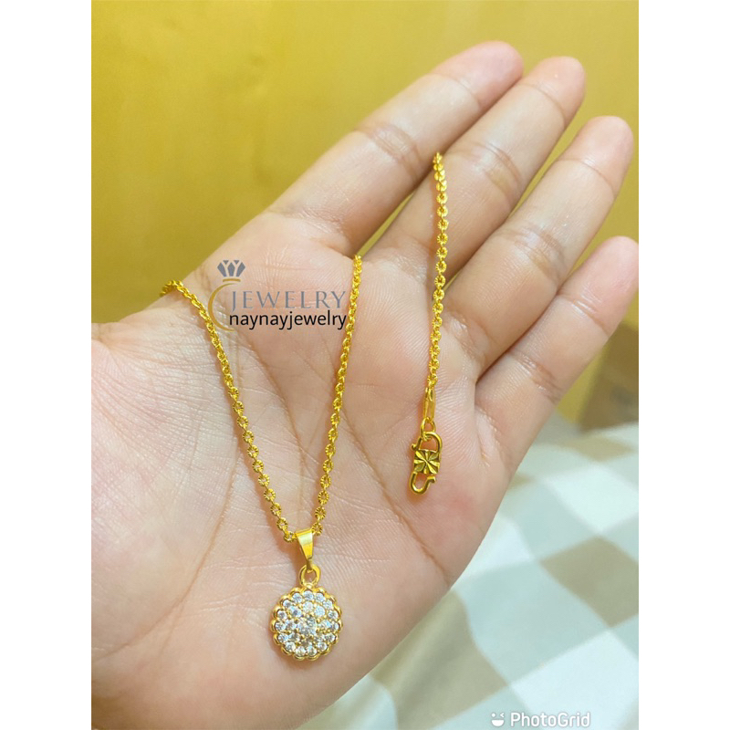 Kalung borju 45cm / warna 24k