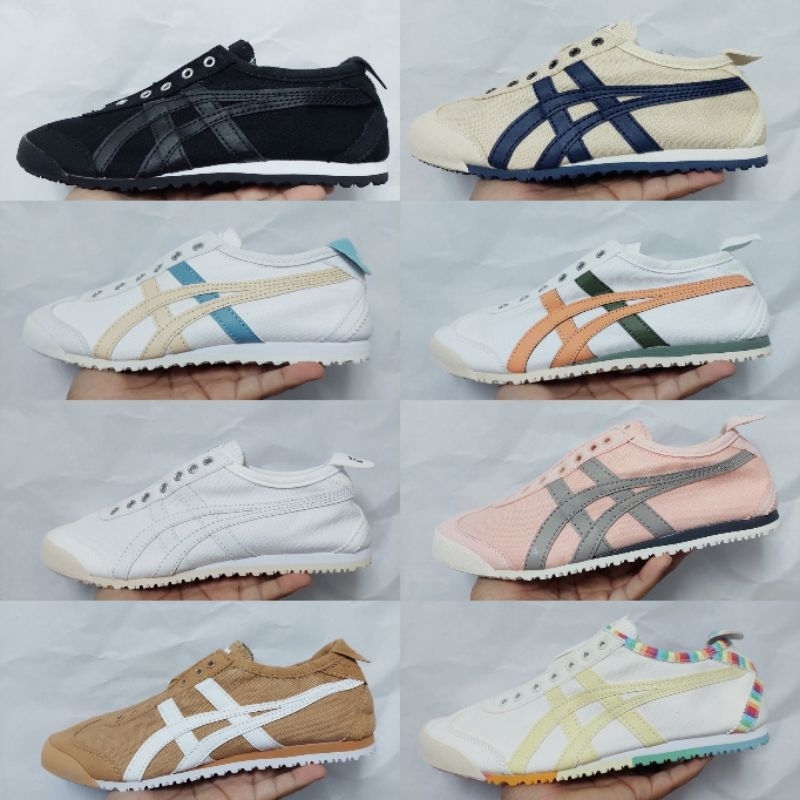 ONITSUKA TIGER SLIP ON CANVAS/SEPATU ONITSUKA TIGER