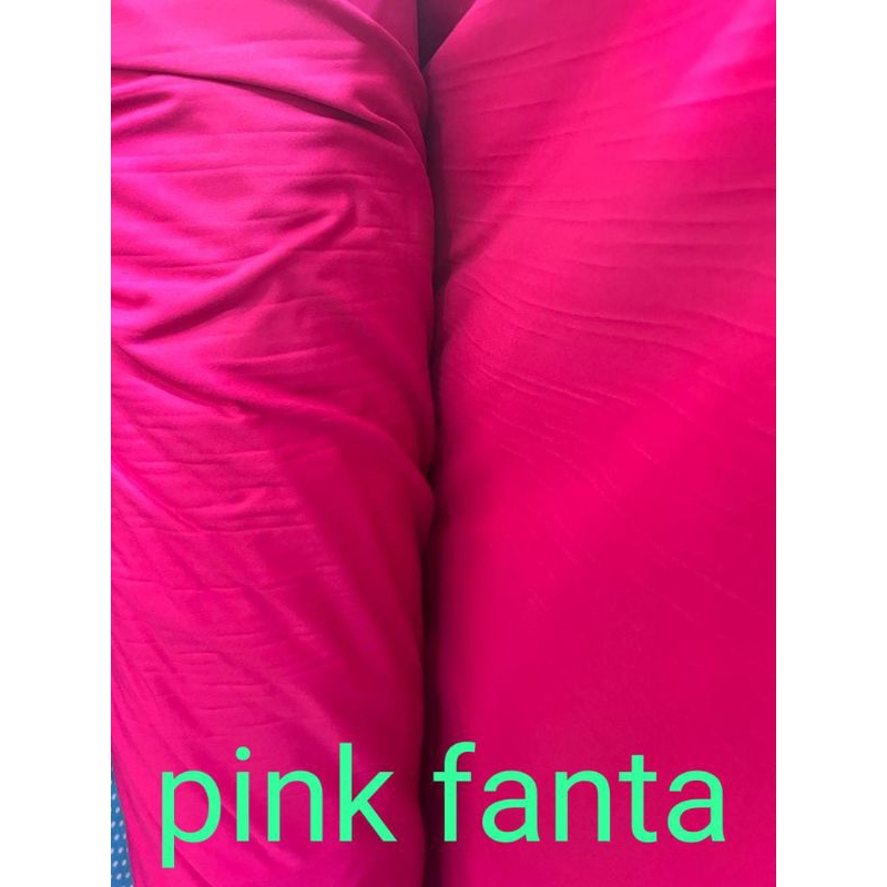 Kain Polymicro Bahan Sprei POLOS Bed Cover Piyama Mikrotex Satu Meteran