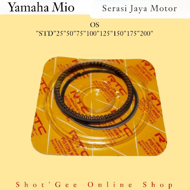 RING SEHER THALLAND YMH MIO - GARNIS - SPORTY - SMILE - FINO OLD - SOUL OLD
