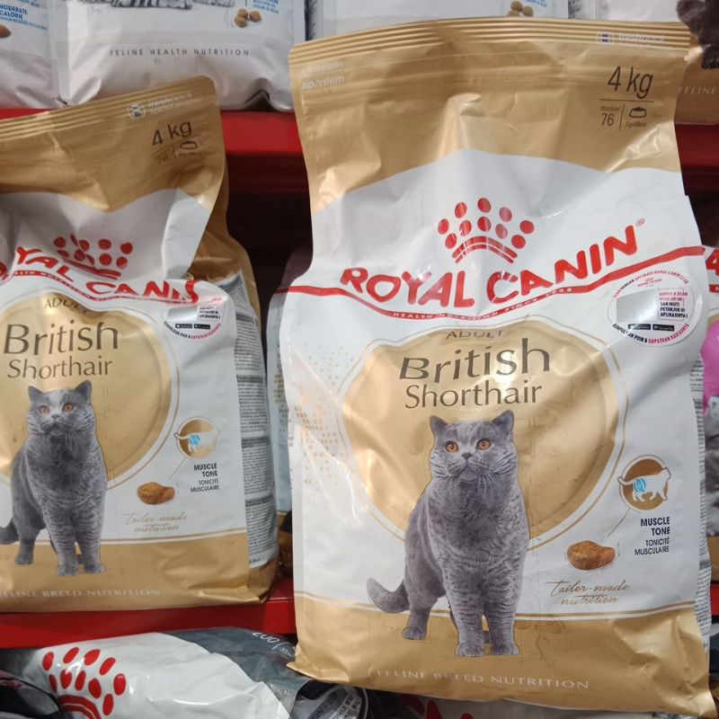 Royal Canin British Shorthair 4kg- Makanan Kucing Adult Royal Canin