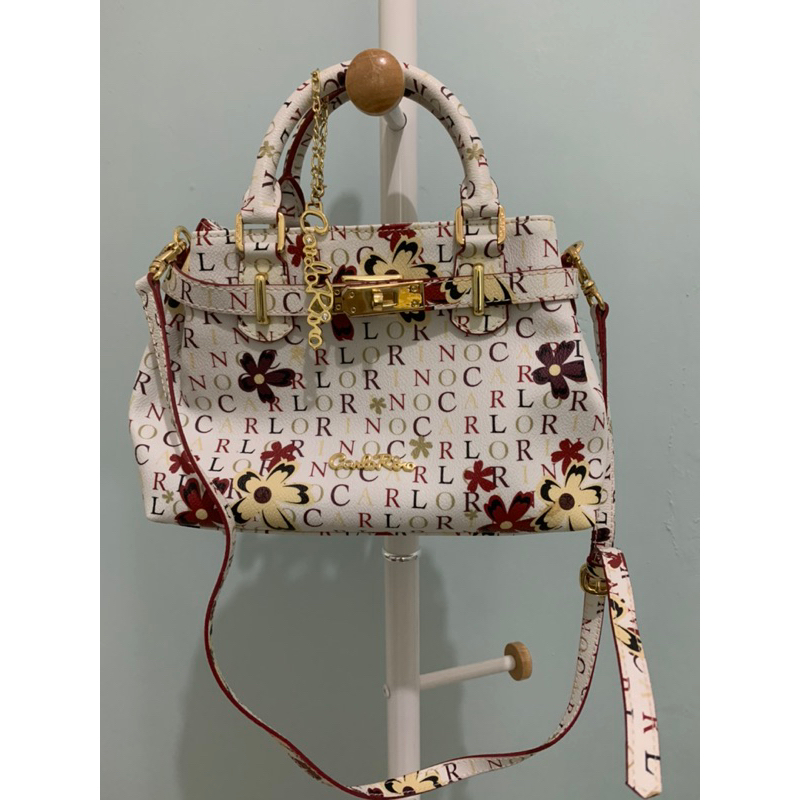 PRELOVED CARLO RINO ORIGINAL/TAS WANITA/BEKAS/SEKEN
