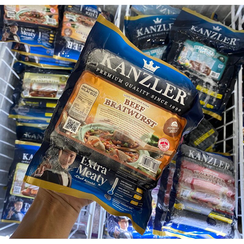 

KANZLER beef bratwurst - frozen food makassar