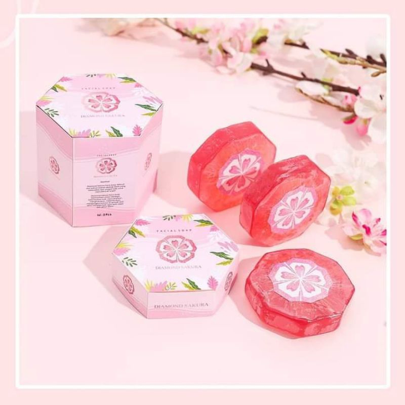 Diamond sakura soap