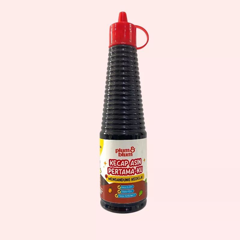 Plum &amp; blum Kecap Mpasi Organik Kedelai/Kecap Manis /Kecap Asin/Kecap ikan No MSG 133ML