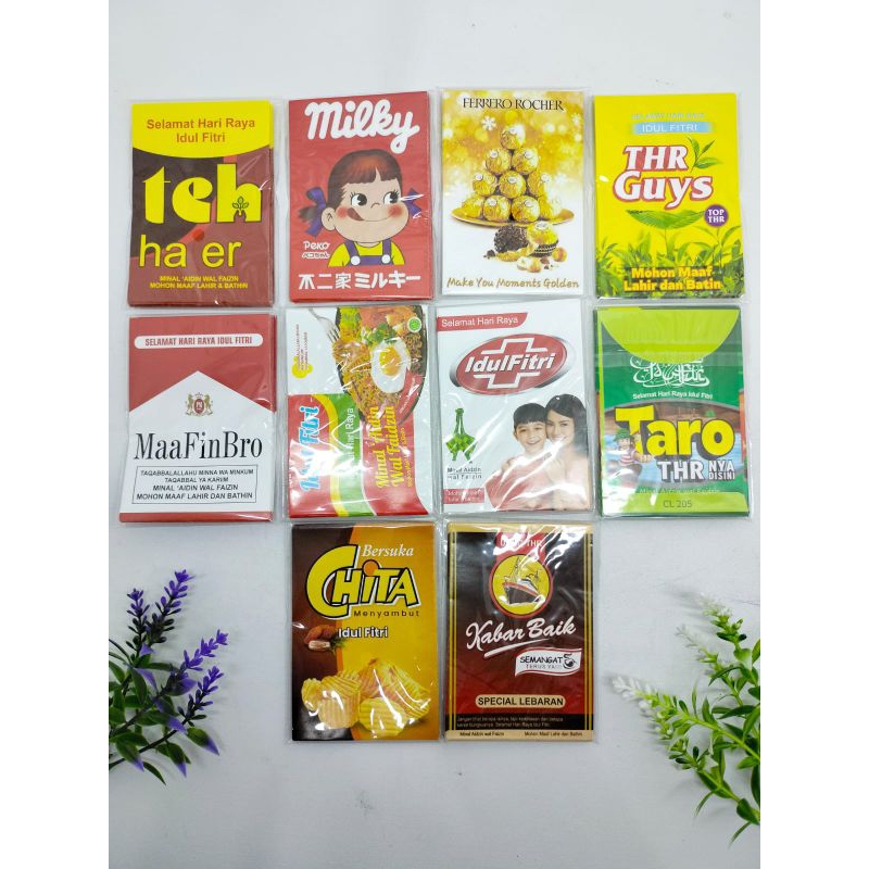 Amplop Lebaran/Amplop THR/Amplop Snack/Amplop unik Impor harga/10pcs