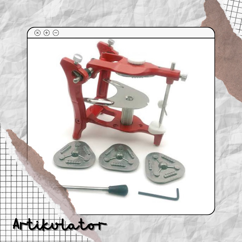 ARTIKULATOR DENTAL / DENTAL ARTICULATOR / HANDY IIA / MEDESY / ASA DENTAL
