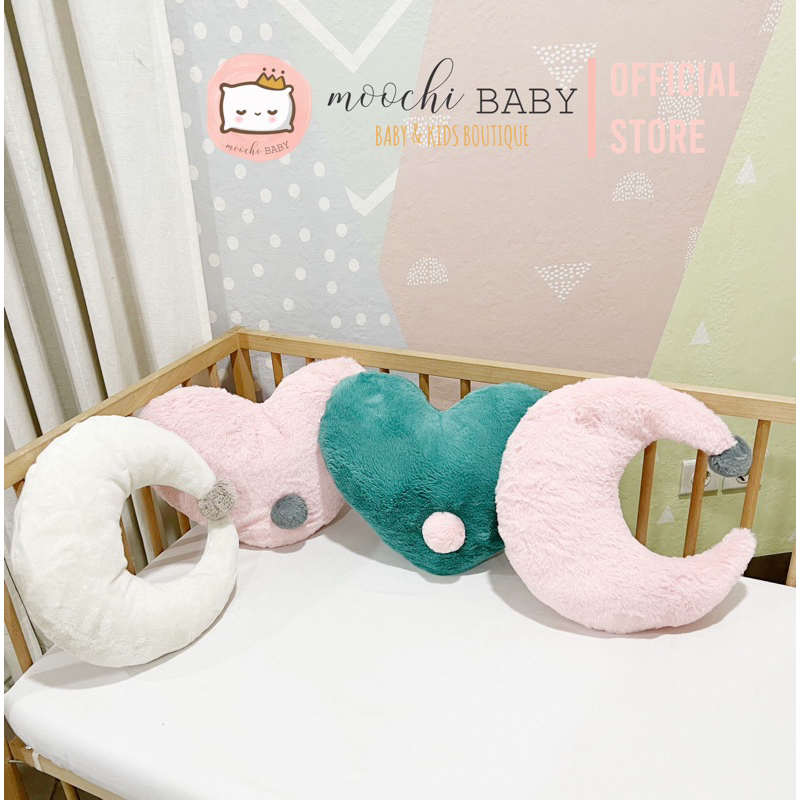 moochi baby Pillow doll heart baby boneka