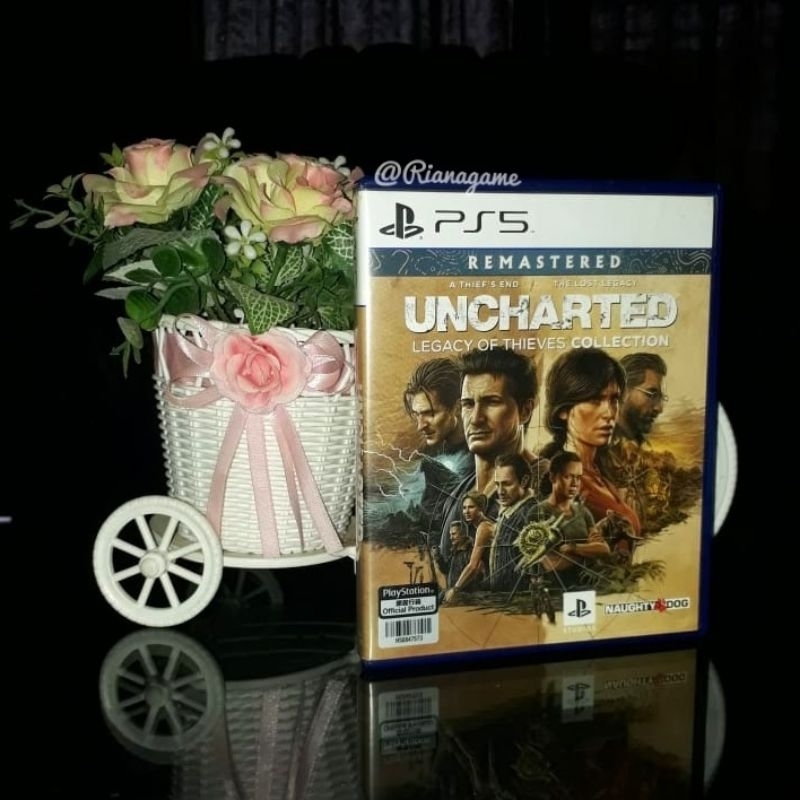 BD Kaset PS5 Uncharted Legacy of Thieves Collection Game Playstation 5 Bekas Second
