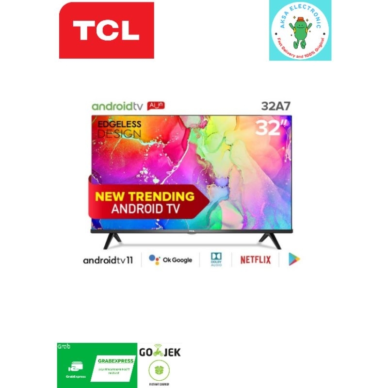 TCL 32A7 LED ANDROID TV 32INCH ANDROID 11