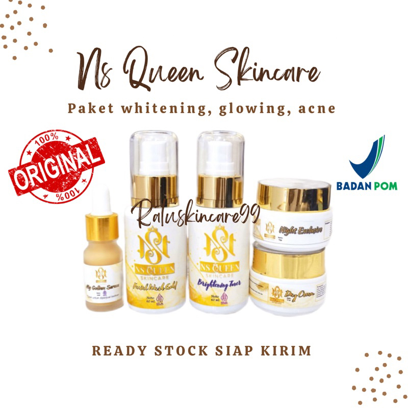 NS QUEEN SKINCARE NSQUEEN ORIGINAL BPOM PEMUTIH WAJAH