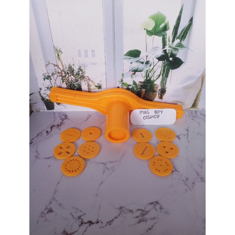 Cetakan Kue Akar Kelapa import / Cetaka Putu Mayang Plastik 10 Motif