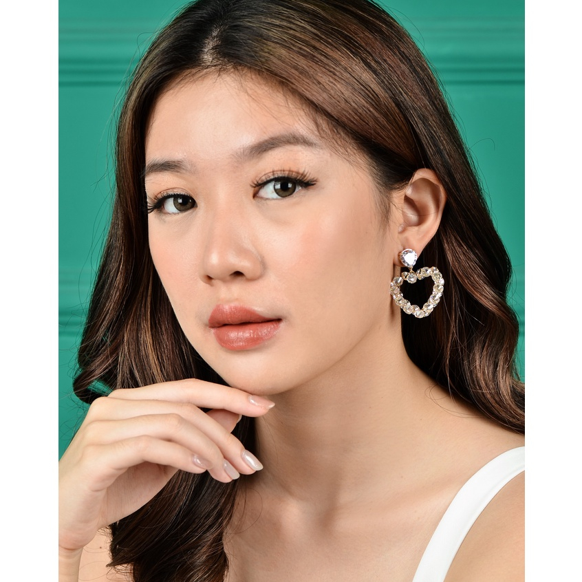 Panlandwoo - Anting Tusuk Rhodium Wanita Scottie