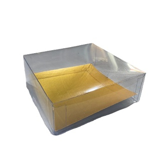

Box Mika 10x10x3 + Kertas Emas