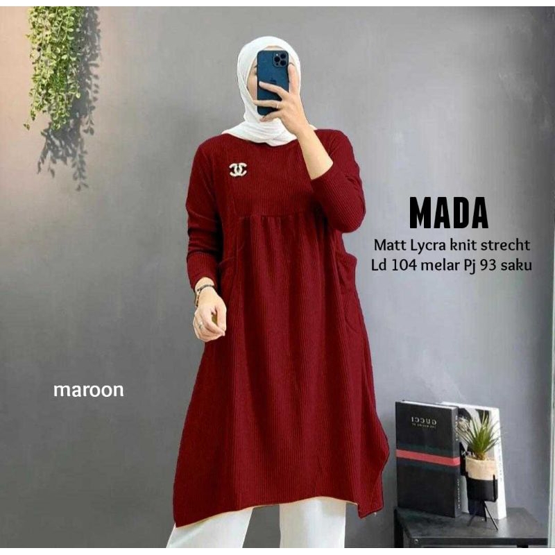 MADA /MADLY TUNIK WANITA TERBARU