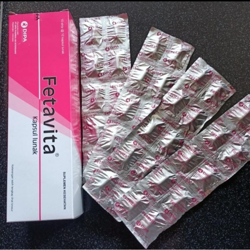 Fetavita vitamin asam folat ibu hamil