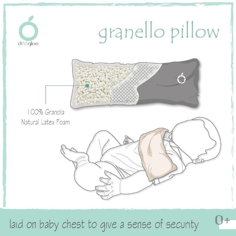 Dooglee Granello Pillow / Dooglee bantal anti kaget bayi