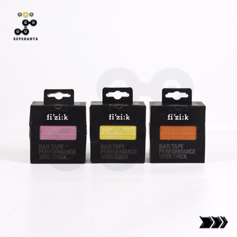 Fizik Bartape Bartapes Bar Tape Performance 3mm Classic Touch Series Sepeda Fixie Fixed Gear Track G