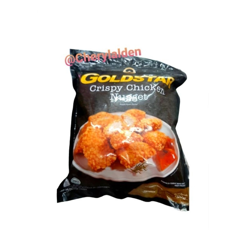 

❤️Chery❤️ Goldstar Crispy Chicken nugget 500g//nugget ORI//produk goldstar//Frozen food