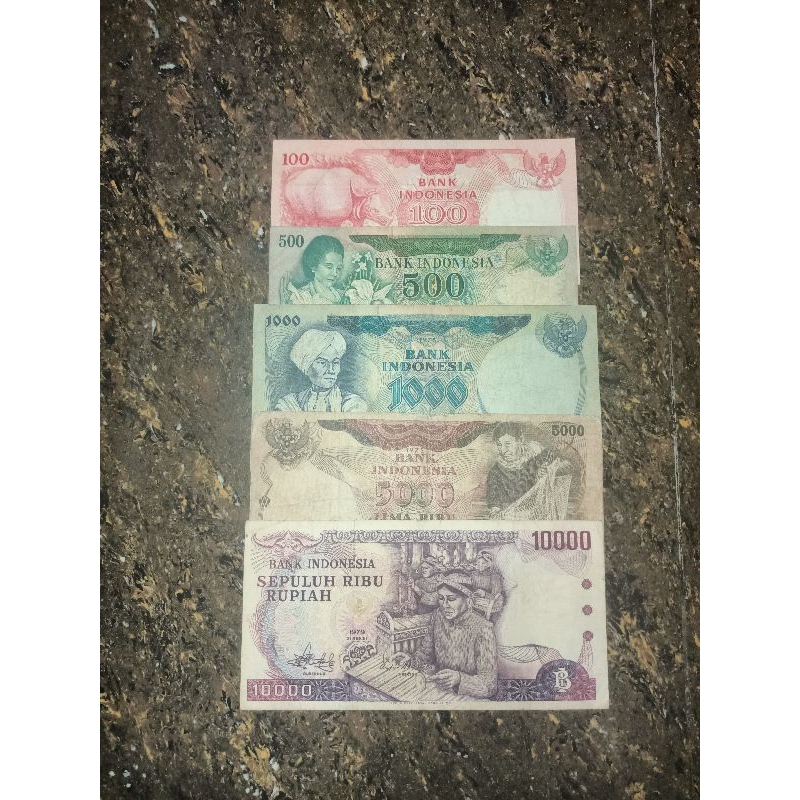 uang kuno Indonesia tahun 1970an