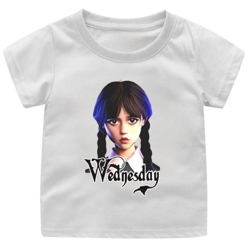 BAJU WEDNESDAY VIRAL(2) ANAK 1-15TAHUN/REMAJA/DEWASA UK.S/5XL