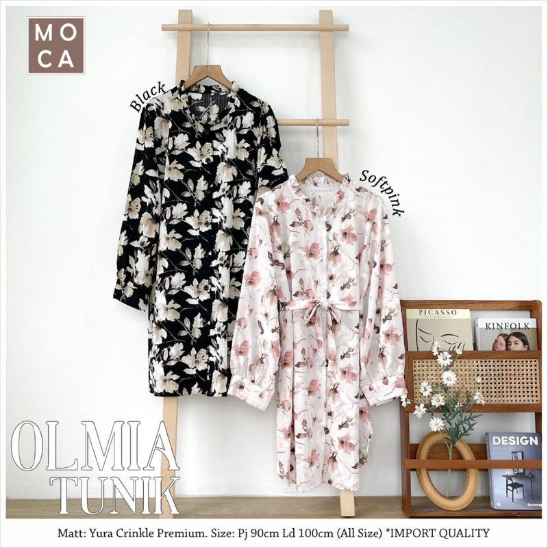 OLMIA TUNIK / YURA CRINKLE PREMIUM // MOCA