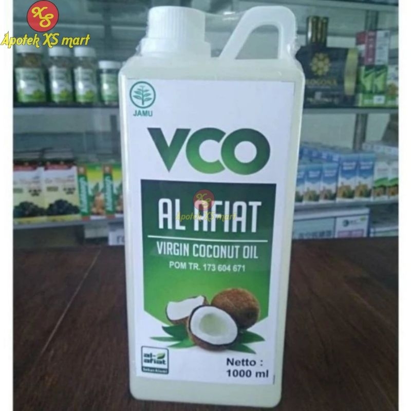 

AL AFIAT VCO 1.000 ML - VIRGIN COCONUT OIL MINYAK KELAPA MURNI 1 LITER VCO MURNI