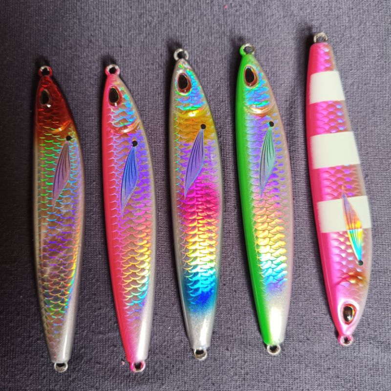 Umpan pancing metal jig 100gram lure Copy Gomame killer