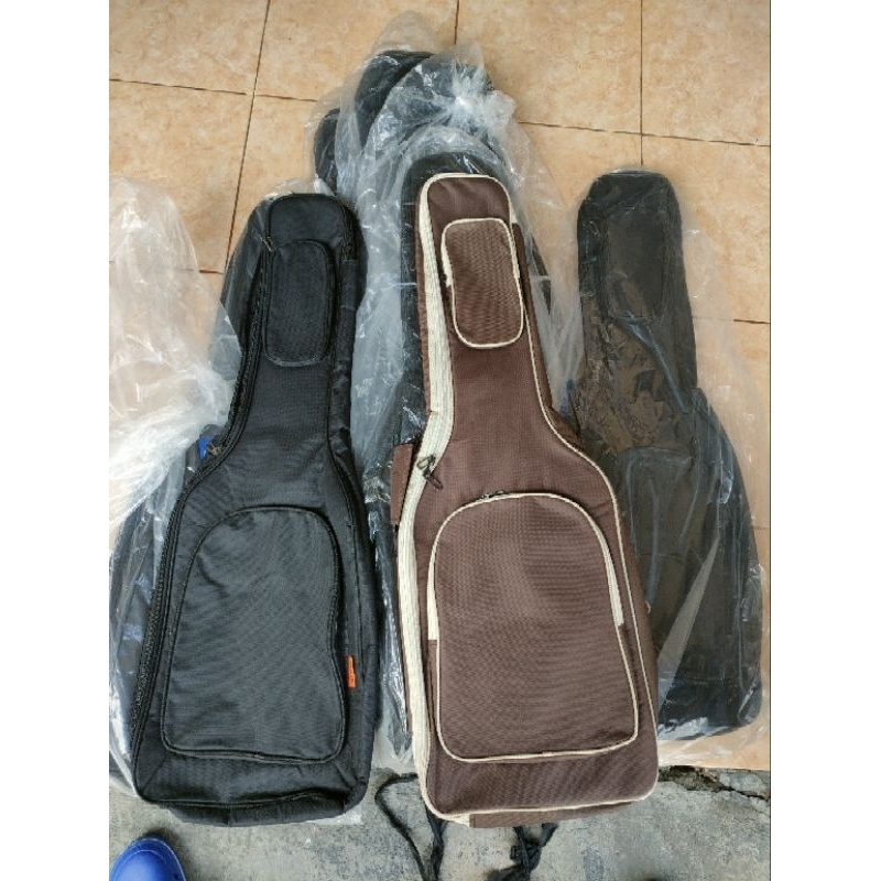 tas gitar elektrik dan bass elektrik spon