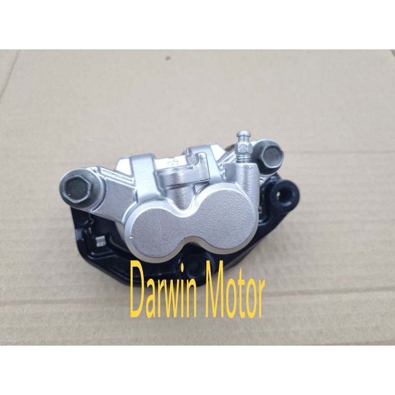 KALIPER REM CAKRAM DEPAN ASSY PALA BABI RX KING NEW SILVER ORIGINAL