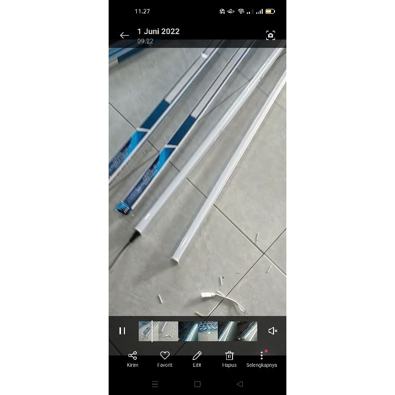 lampu LED 18watt panjang 120cm