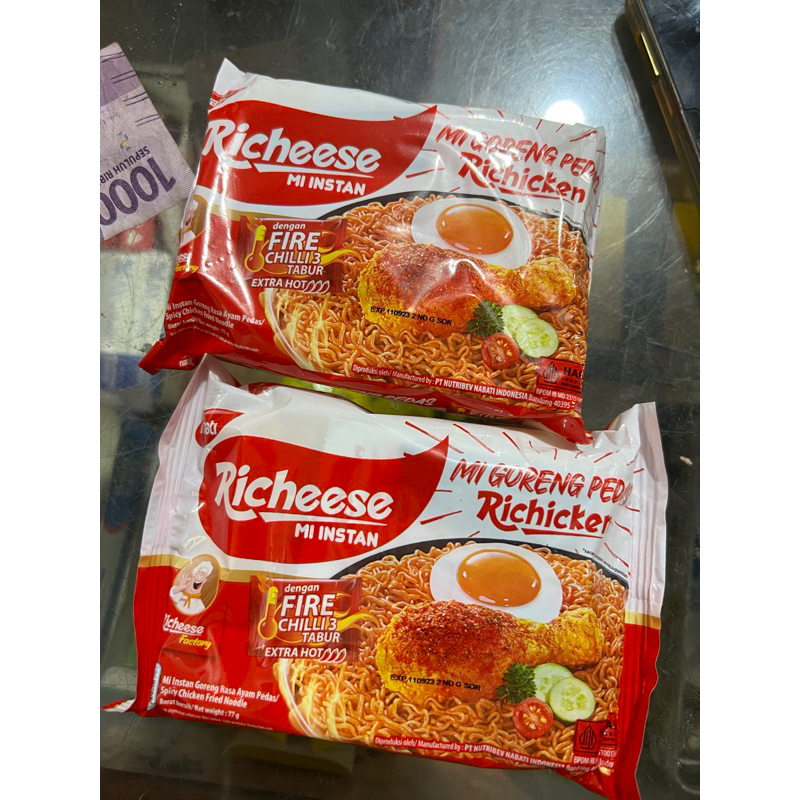 MI MIE GORENG RAMEN KEJU NABATI RICHEESE LEVEL 0 - 3