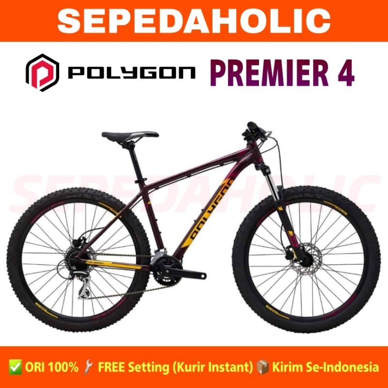 Sepeda Gunung MTB POLYGON PREMIER 4 Alloy 27.5 Inch 24 Speed