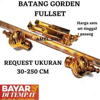 BATANG GORDEN FULLSET BISA REQUEST UKURAN 30 - 200 CM