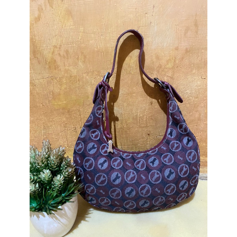 shoulder bag kanvas tebal mix kulas brand gold pfeil