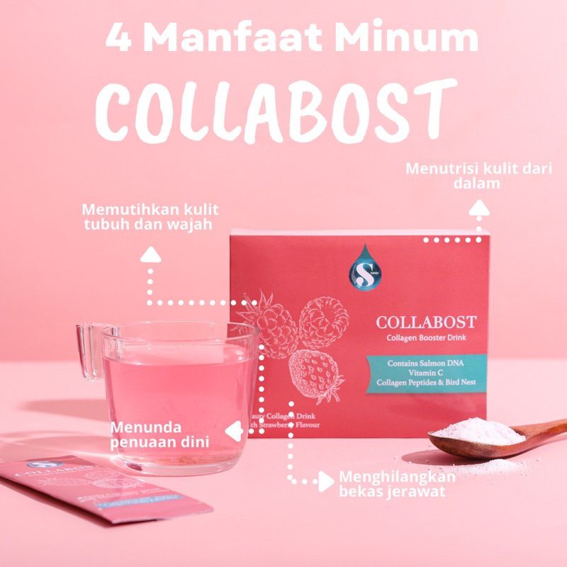 SKINSI COLLABOST COLLAGEN BOOSTER/pemutih kulit tubuh