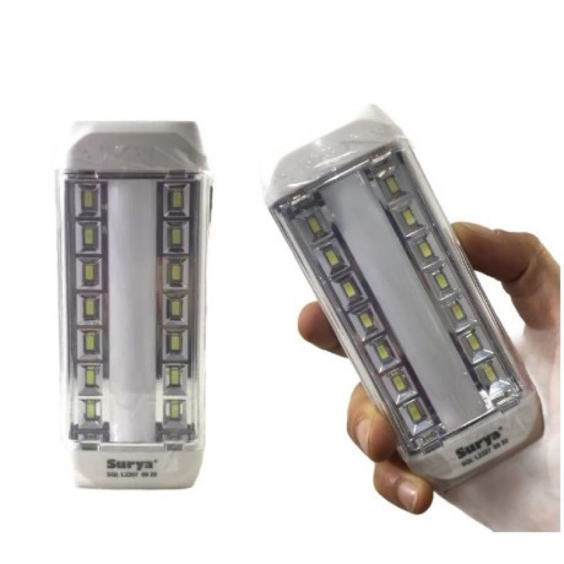 COD Lampu Emergency Surya SQL L2207 SMD 22 LED Rechargeable Lentera Senter Light Lamp Darurat Cas ulang