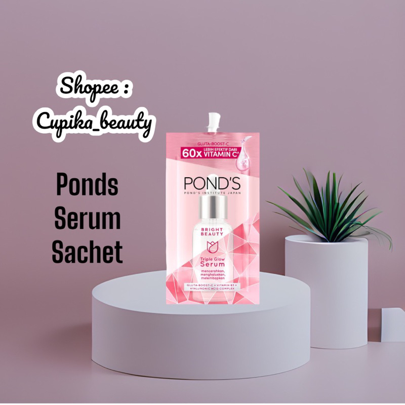 kemasan sachet | ponds beauty bright serum sachet
