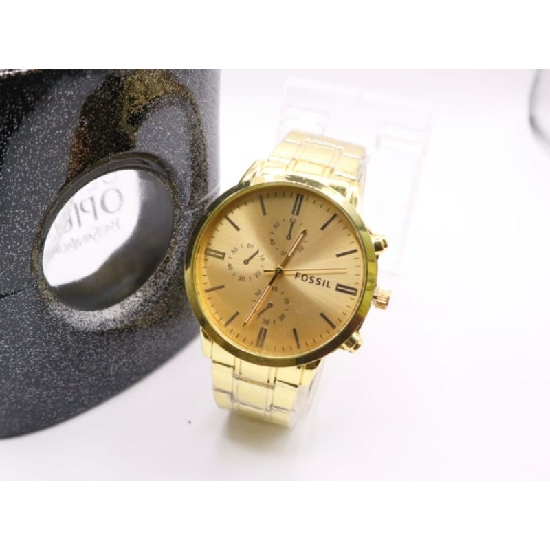 Jam Tangan Pria F0551L  Rantai Crono Of / Jam Tangan cowok Anti air TERLARIS