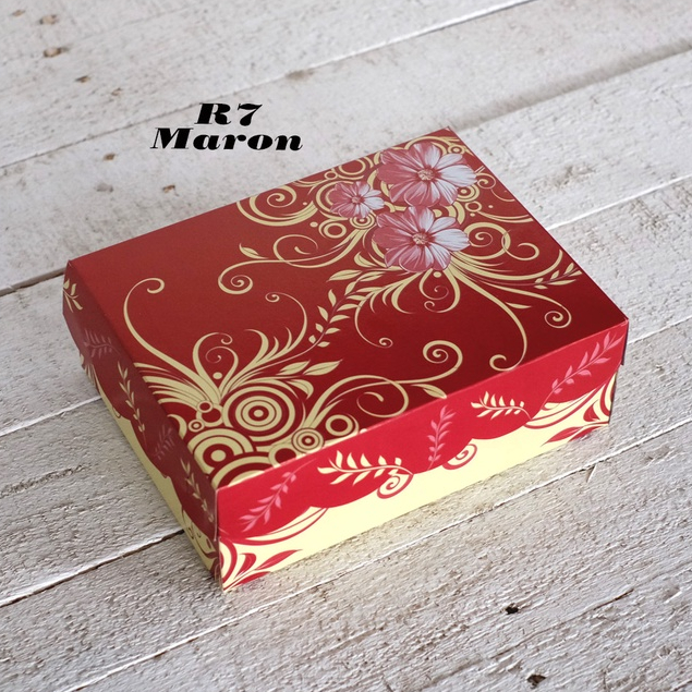 Kotak 14x19 R7 BATIK Kotak Martabak Terang Bulan 19x14 Box Nasi Katering Murah Kekinian