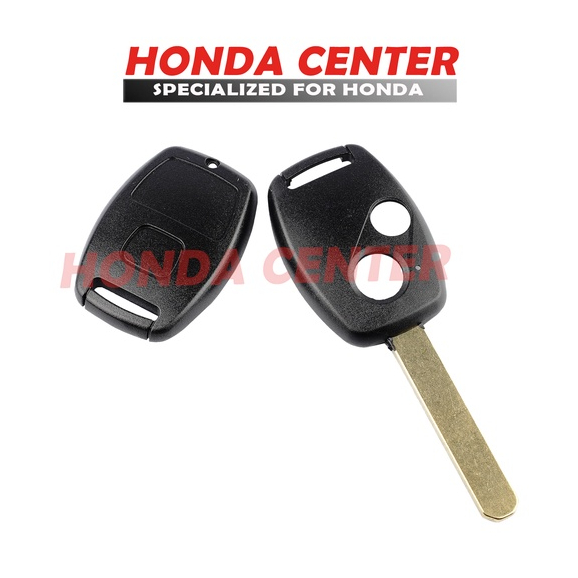 Casing rumah kunci remot 2 tombol model standart mobil honda jazz city freed brio mobilio civic dan mobil honda lain nya