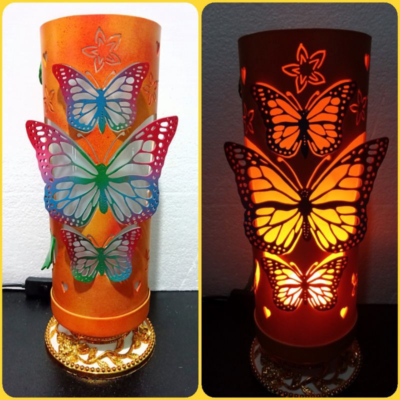 Lampu hias pipa paralon PVC karakter