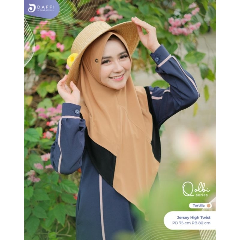 Jilbab Qolbi ORI by Daffi Hijab