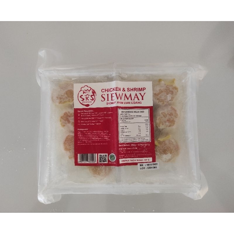 

Siewmay Ayam Udang isi 12 pcs