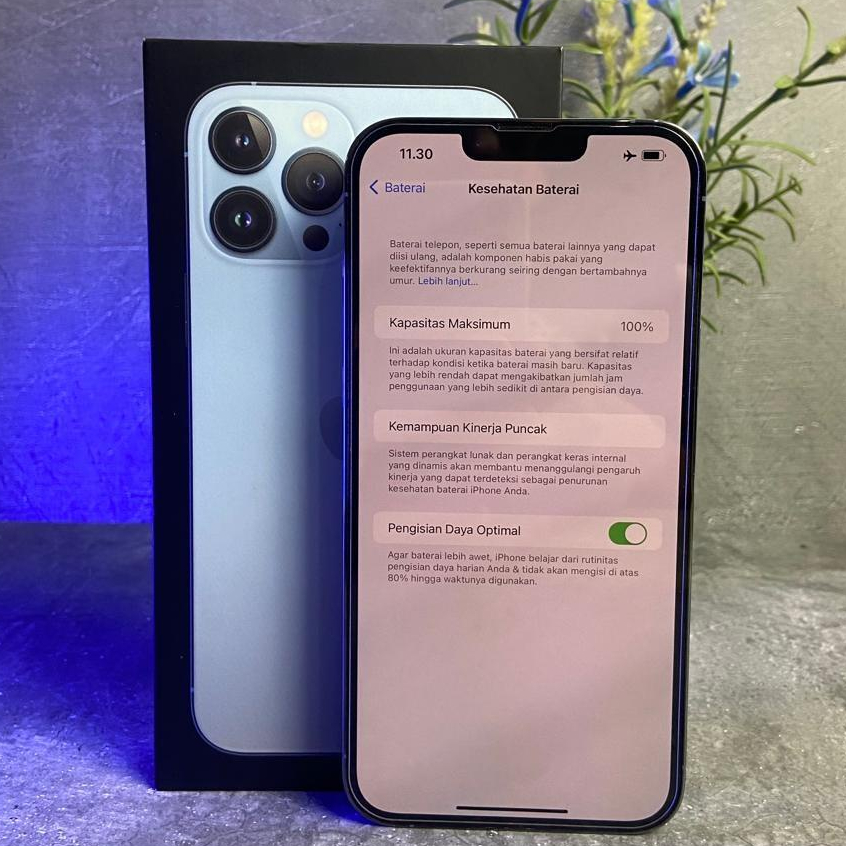 PROMO CUCI GUDANG 2023 HP SEKEN/iPHONE 12PROMAX/8/128 GB/SECOND LIKE NEW 95%/-1