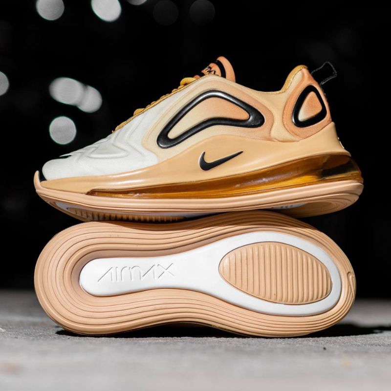 Sale Termurah Sepatu Nike Air Max 720 White Black Gold Original