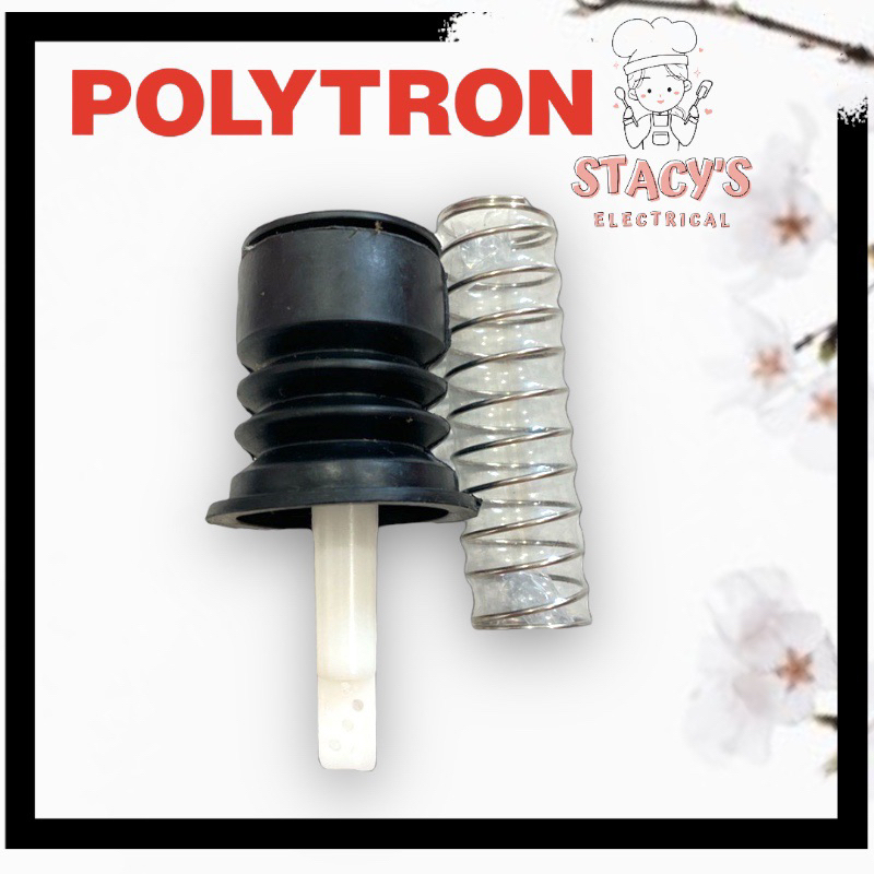 KARET SEAL PEMBUANGAN MESIN CUCI POLYTRON SET / KLEP PEMBUANGAN POLYTRON