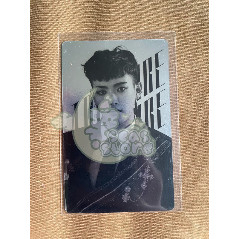 Photocard official ateez hongjoong hidden map ep2