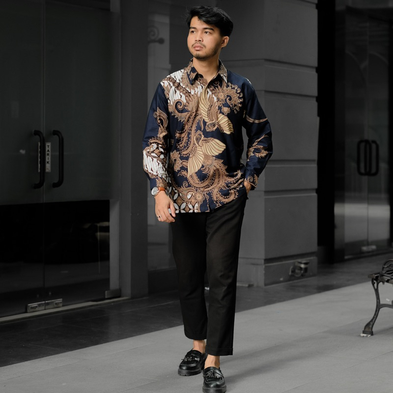 Batik Ayman - AMERTA | Kemeja Batik Pria Katun Solo Halus